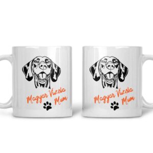 Alternative view of Tasse Magyar Vizsla Mum